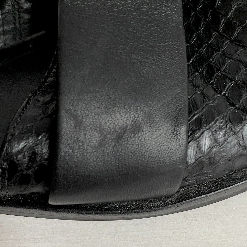 VINCE Mason 2 Landsnake Leather Flats #954 - Picture 11 of 12